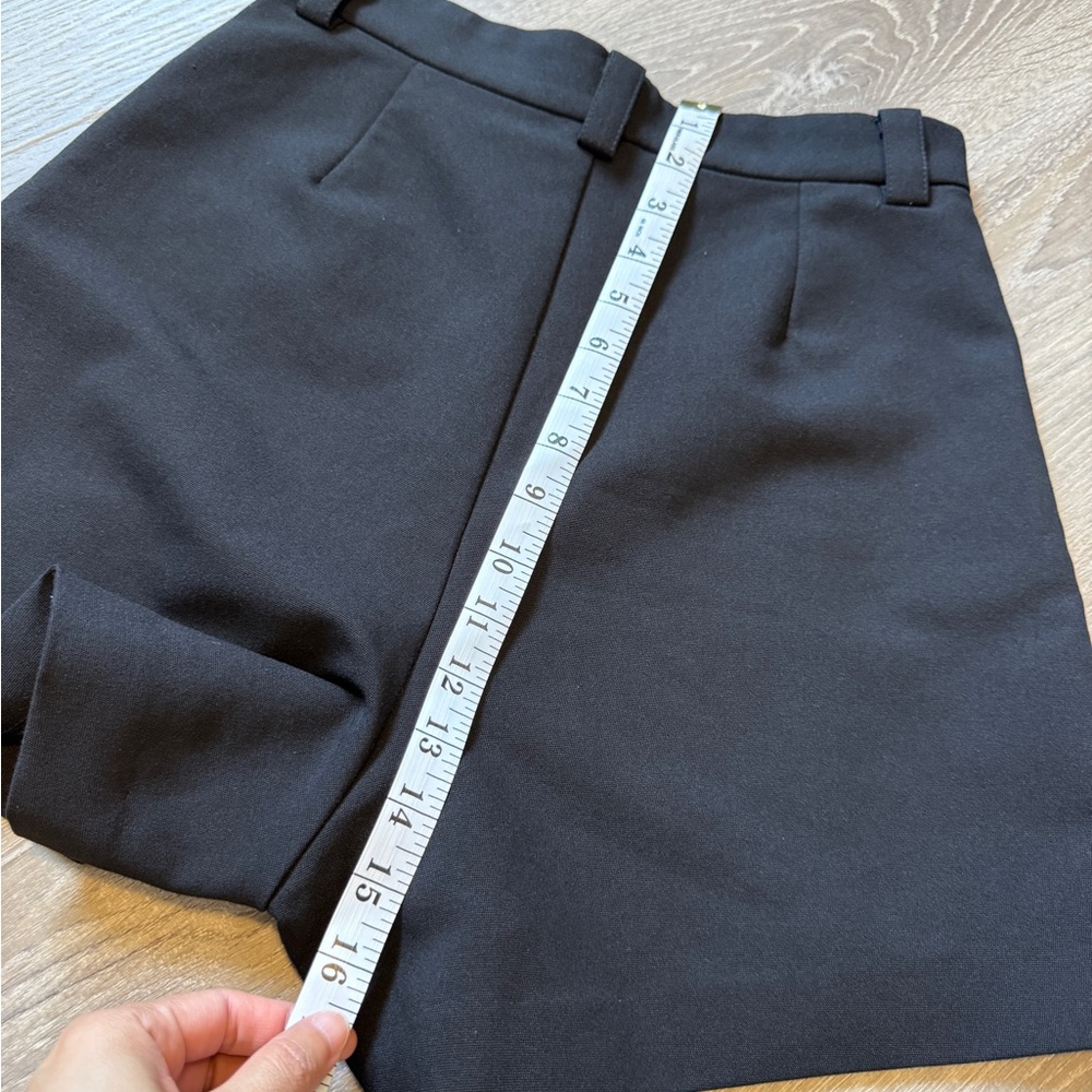 OSMOSE~High Waist Classic Black Women's Shorts~ Size M ( run small ) - Picture 8 of 10